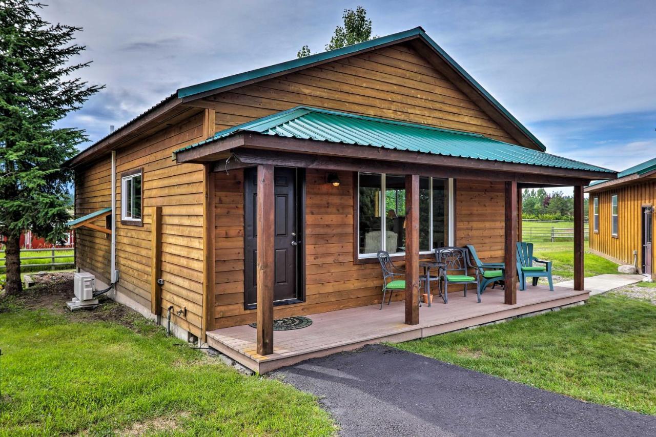 Villa Cabin With Porch And View About 19 Mi To West Glacier Columbia Falls Exterior foto